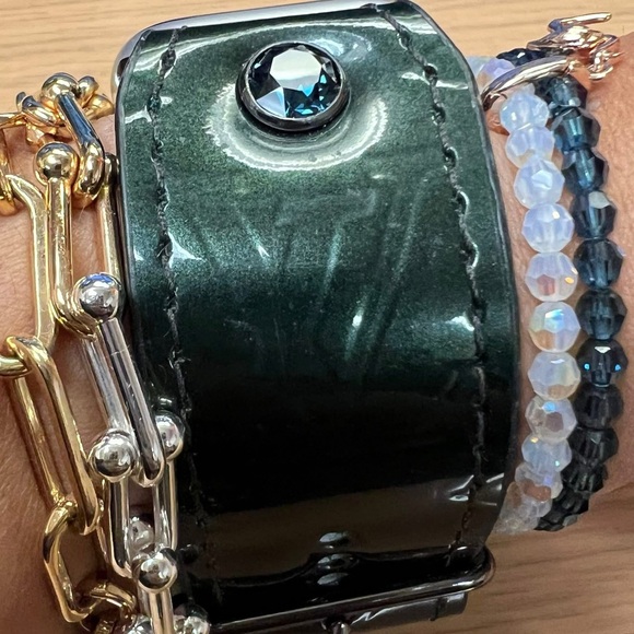 Spark*L Accessories - LV Ocean Vernis Spark*l band for Apple Watch